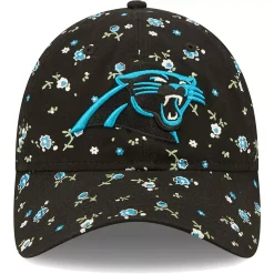 Women's New Era Black Carolina Panthers Floral 9TWENTY Adjustable Hat 6 Women's New Era Black Carolina Panthers Floral 9TWENTY Adjustable Hat -SHED RAIN Sales Store 6156425 ALT2