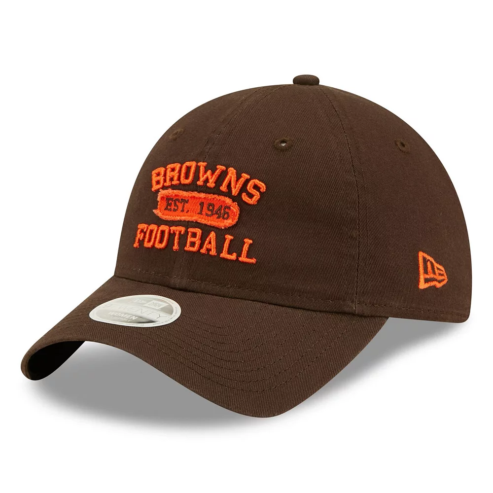 Women's New Era Brown Cleveland Browns Formed 9TWENTY Adjustable Hat 2 Women's New Era Brown Cleveland Browns Formed 9TWENTY Adjustable Hat - Image 2