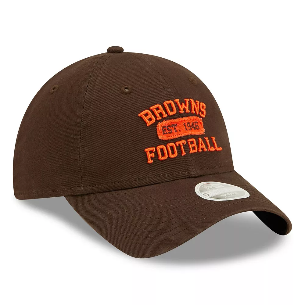 Women's New Era Brown Cleveland Browns Formed 9TWENTY Adjustable Hat 4 Women's New Era Brown Cleveland Browns Formed 9TWENTY Adjustable Hat - Image 4