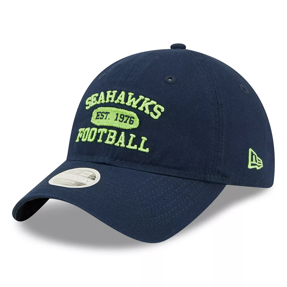 Women's New Era College Navy Seattle Seahawks Formed 9TWENTY Adjustable Hat 1 Women's New Era College Navy Seattle Seahawks Formed 9TWENTY Adjustable Hat