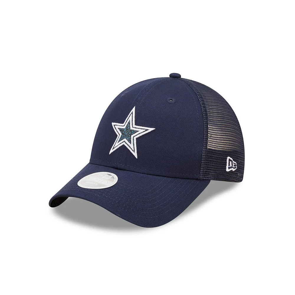Women's New Era Navy Dallas Cowboys Spark 9FORTY Snapback Hat 2 Women's New Era Navy Dallas Cowboys Spark 9FORTY Snapback Hat - Image 2