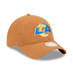 Women's New Era Brown Los Angeles Rams Core Classic 2.0 9TWENTY Adjustable Hat -SHED RAIN Sales Store 6157639 ALT3