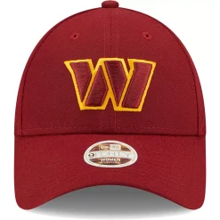 Women's New Era Burgundy Washington Commanders Simple 9FORTY Adjustable Hat -SHED RAIN Sales Store 6157866 ALT2