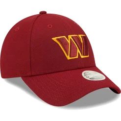 Women's New Era Burgundy Washington Commanders Simple 9FORTY Adjustable Hat -SHED RAIN Sales Store 6157866 ALT3