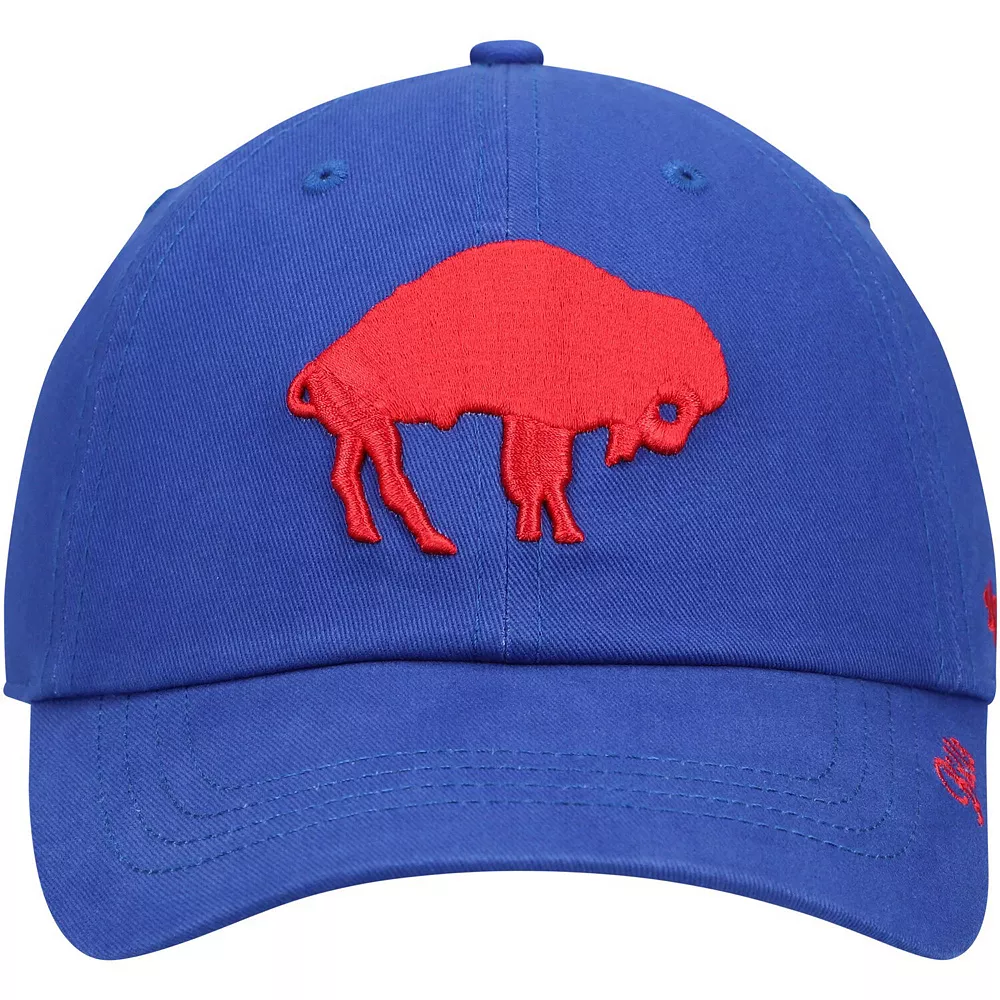 Unbranded Women's '47 Royal Buffalo Bills Miata Clean Up Legacy Adjustable Hat - Image 3