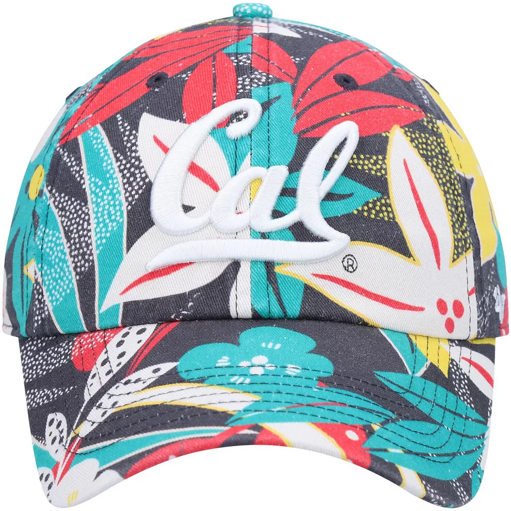 Women's '47 Charcoal Cal Bears Plumeria Clean Up Adjustable Hat 3 Women's '47 Charcoal Cal Bears Plumeria Clean Up Adjustable Hat - Image 3