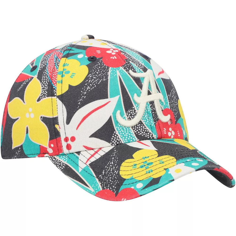 Women's '47 Charcoal Alabama Crimson Tide Plumeria Clean Up Adjustable Hat 4 Women's '47 Charcoal Alabama Crimson Tide Plumeria Clean Up Adjustable Hat - Image 4