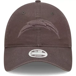 Women's New Era Graphite Los Angeles Chargers Core Classic 2.0 Tonal 9TWENTY Adjustable Hat -SHED RAIN Sales Store 6159543 ALT2