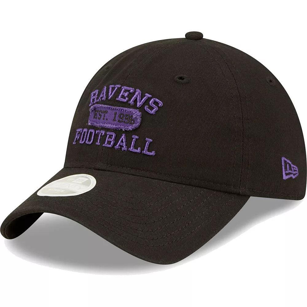 Women's New Era Black Baltimore Ravens Formed 9TWENTY Adjustable Hat 2 Women's New Era Black Baltimore Ravens Formed 9TWENTY Adjustable Hat - Image 2