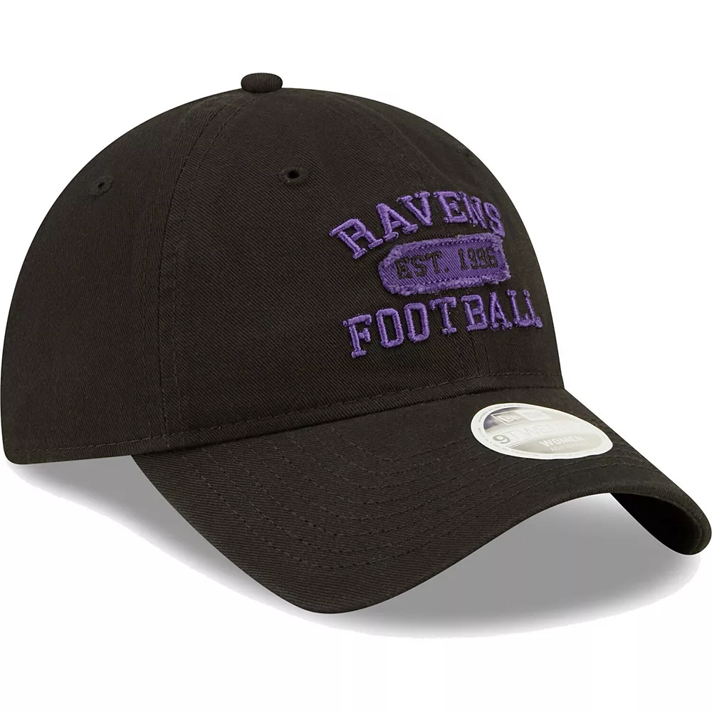 Women's New Era Black Baltimore Ravens Formed 9TWENTY Adjustable Hat 4 Women's New Era Black Baltimore Ravens Formed 9TWENTY Adjustable Hat - Image 4