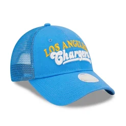 Women's New Era Powder Blue Los Angeles Chargers Team Trucker 9FORTY Snapback Hat 7 Women's New Era Powder Blue Los Angeles Chargers Team Trucker 9FORTY Snapback Hat -SHED RAIN Sales Store 6161030 ALT3