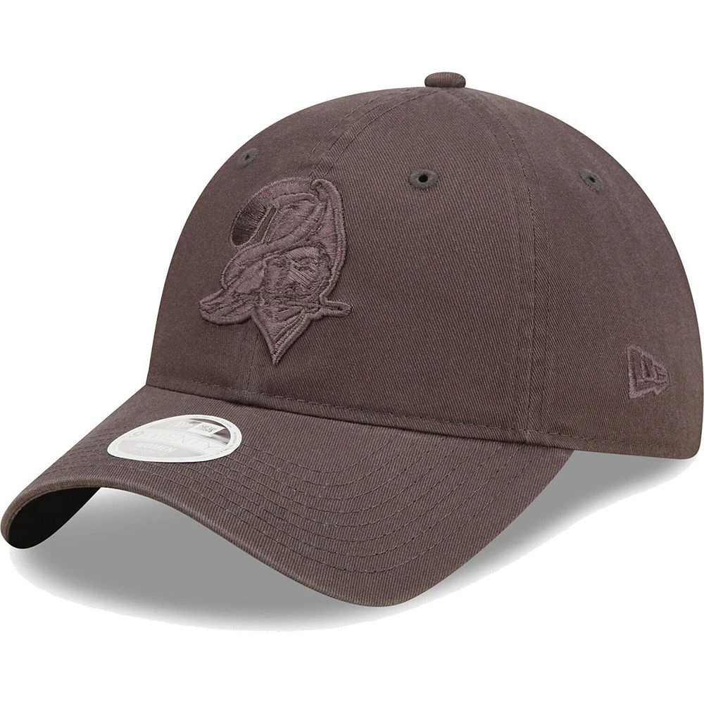 Women's New Era Graphite Tampa Bay Buccaneers Historic Logo Core Classic 2.0 Tonal 9TWENTY Adjustable Hat 1 Women's New Era Graphite Tampa Bay Buccaneers Historic Logo Core Classic 2.0 Tonal 9TWENTY Adjustable Hat