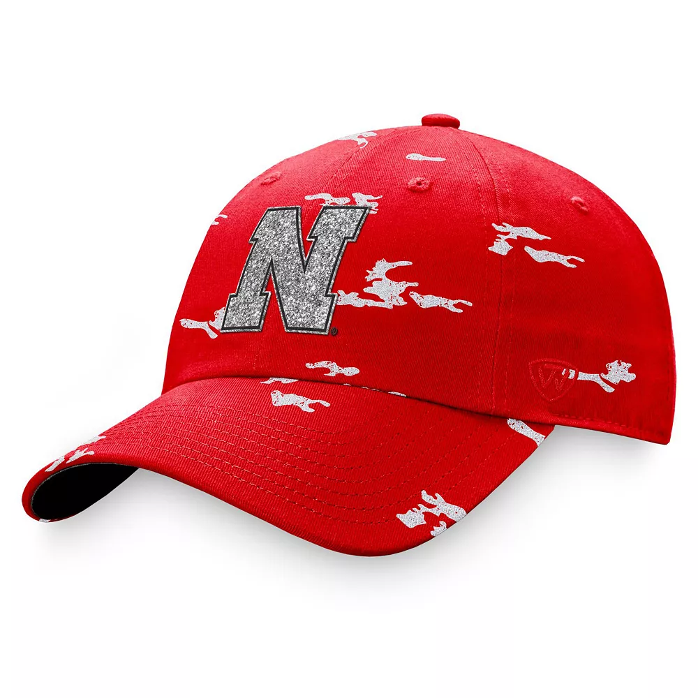 Women's Top Of The World Scarlet Nebraska Huskers OHT Military Appreciation Betty Adjustable Hat 2 Women's Top Of The World Scarlet Nebraska Huskers OHT Military Appreciation Betty Adjustable Hat - Image 2
