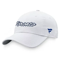 Women's Fanatics Branded White Toronto Maple Leafs Breakaway Adjustable Hat -SHED RAIN Sales Store 6163359 ALT