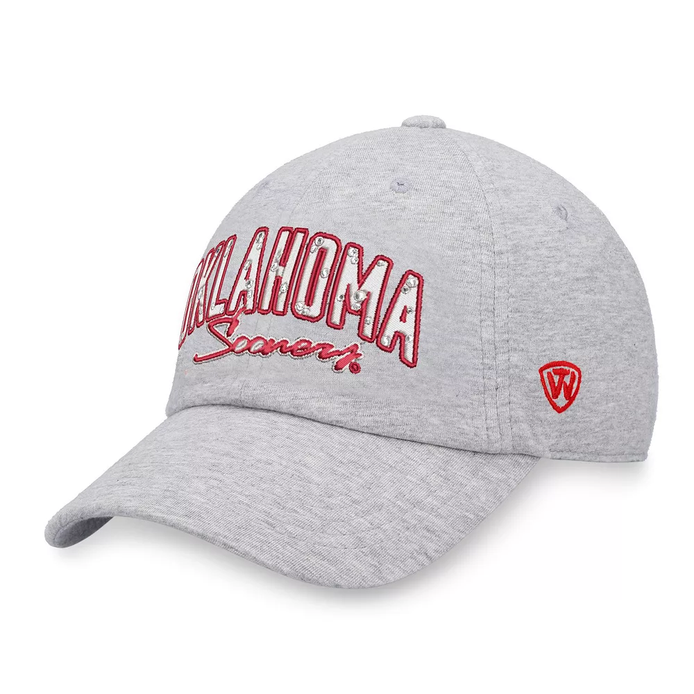 Unbranded Women's Top Of The World Heathered Gray Oklahoma Sooners Christy Adjustable Hat - Image 2