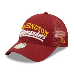 Women's New Era Burgundy Washington Commanders Team Trucker 9FORTY Snapback Hat 5 Women's New Era Burgundy Washington Commanders Team Trucker 9FORTY Snapback Hat -SHED RAIN Sales Store 6163647 ALT