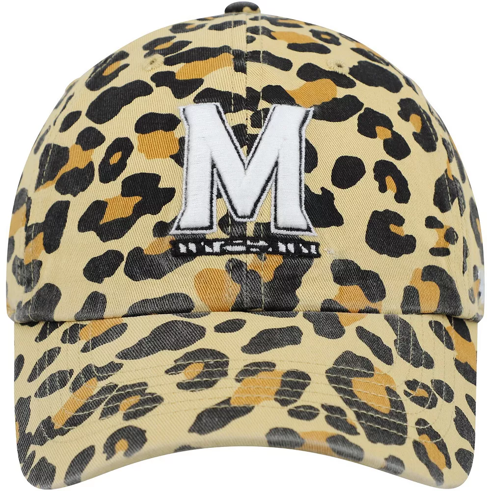 Women's '47 Gold Maryland Terrapins Bagheera Clean Up Adjustable Hat 3 Women's '47 Gold Maryland Terrapins Bagheera Clean Up Adjustable Hat - Image 3