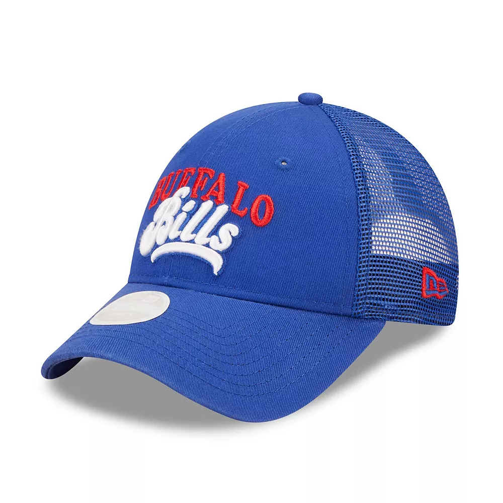 Women's New Era Royal Buffalo Bills Team Trucker 9FORTY Snapback Hat 2 Women's New Era Royal Buffalo Bills Team Trucker 9FORTY Snapback Hat - Image 2