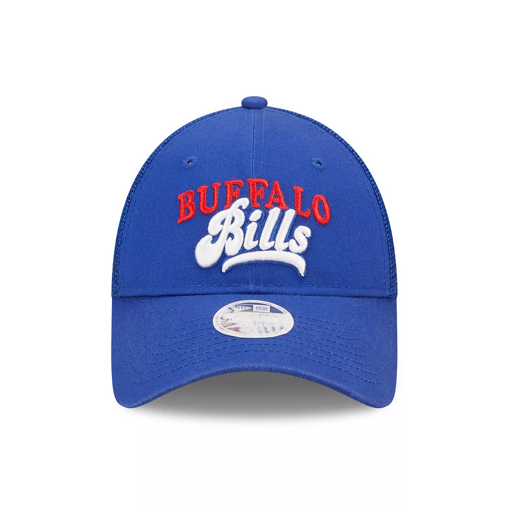 Women's New Era Royal Buffalo Bills Team Trucker 9FORTY Snapback Hat 3 Women's New Era Royal Buffalo Bills Team Trucker 9FORTY Snapback Hat - Image 3
