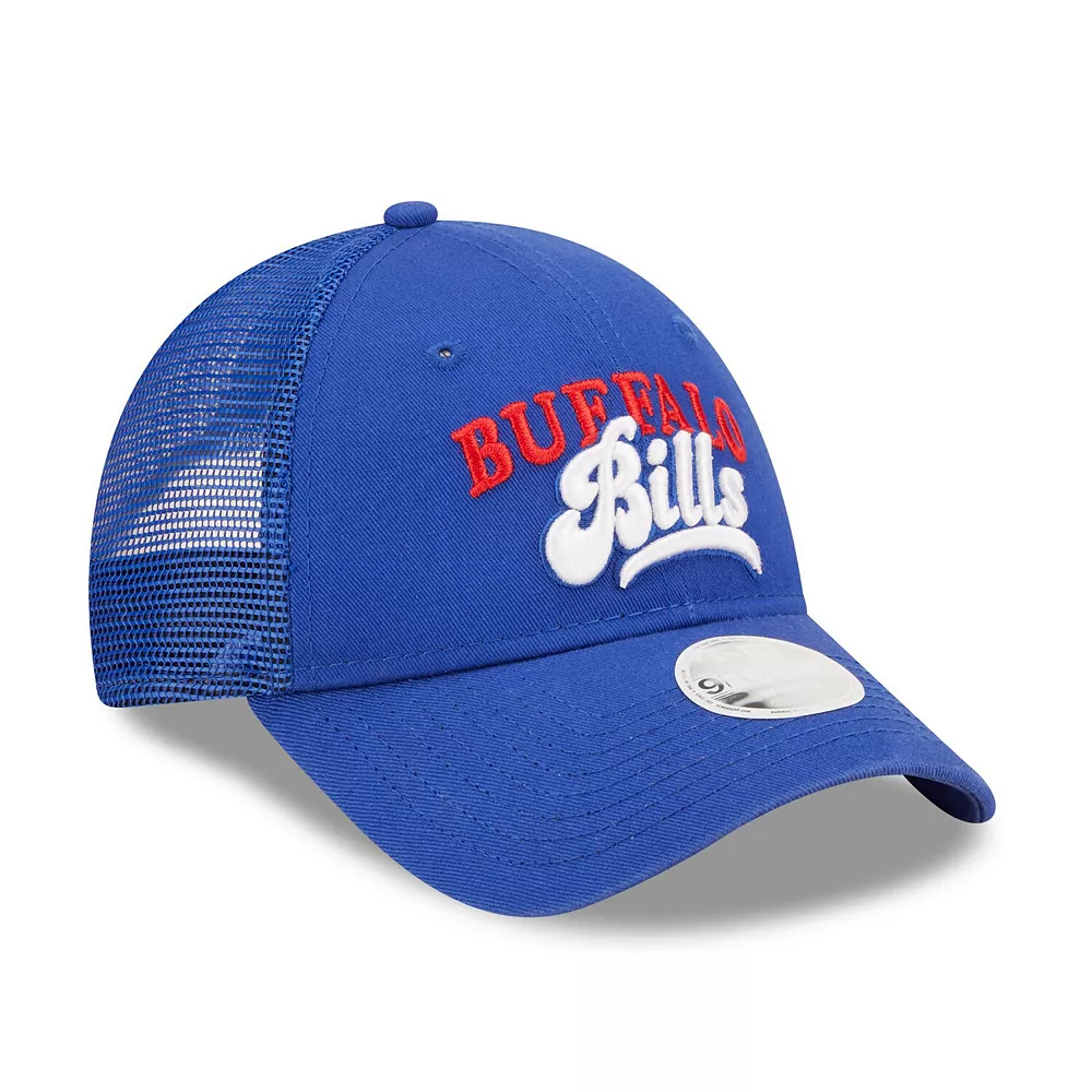 Women's New Era Royal Buffalo Bills Team Trucker 9FORTY Snapback Hat 4 Women's New Era Royal Buffalo Bills Team Trucker 9FORTY Snapback Hat - Image 4