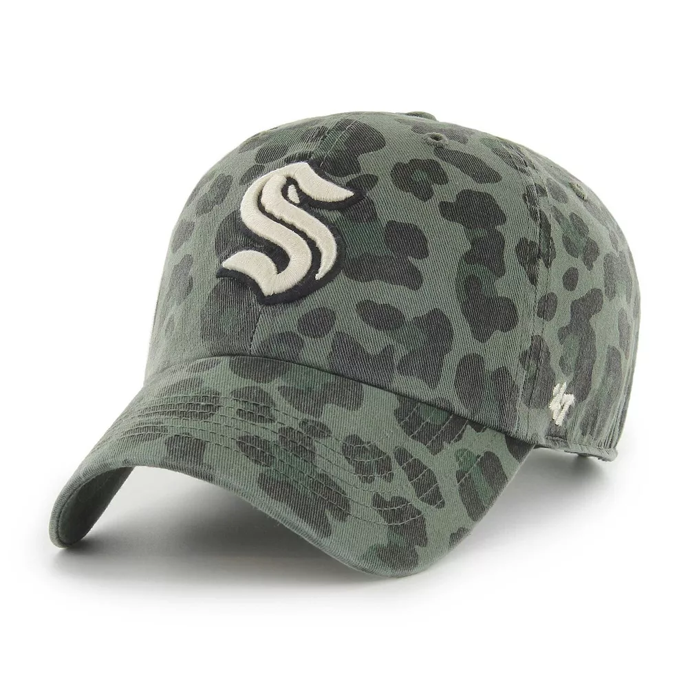 Women's '47 Green Seattle Kraken Bagheera Clean Up Adjustable Hat 1 Women's '47 Green Seattle Kraken Bagheera Clean Up Adjustable Hat