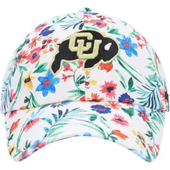 Women's '47 White Colorado Buffaloes Highgrove Clean Up Adjustable Hat -SHED RAIN Sales Store 6187875 ALT2