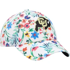 Women's '47 White Colorado Buffaloes Highgrove Clean Up Adjustable Hat -SHED RAIN Sales Store 6187875 ALT3