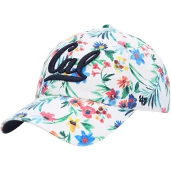 Women's '47 White Cal Bears Highgrove Clean Up Adjustable Hat -SHED RAIN Sales Store 6187881 ALT