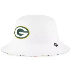 Women's '47 White Green Bay Packers Highgrove Bucket Hat 4 Women's '47 White Green Bay Packers Highgrove Bucket Hat -SHED RAIN Sales Store 6233942 ALT