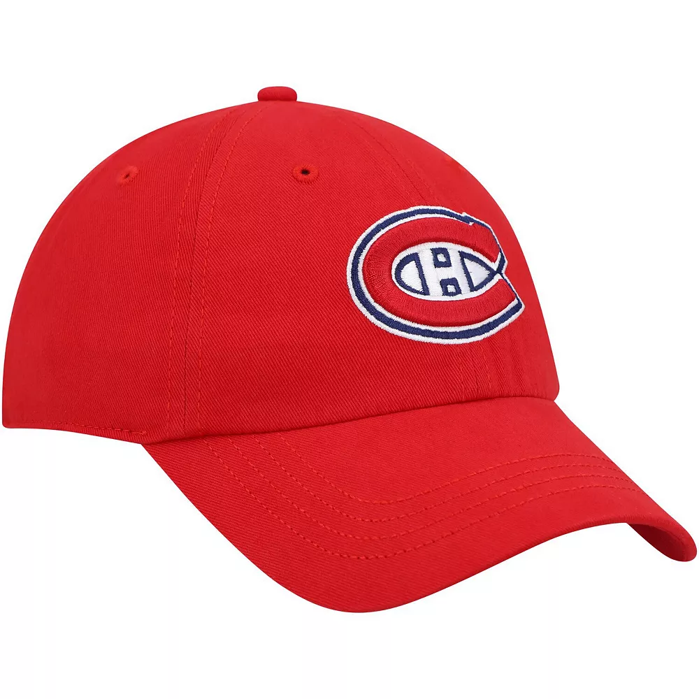 Women's '47 Red Montreal Canadiens Team Miata Clean Up Adjustable Hat 4 Women's '47 Red Montreal Canadiens Team Miata Clean Up Adjustable Hat - Image 4