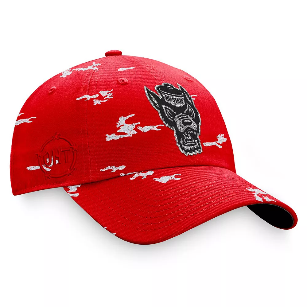 Unbranded Women's Top Of The World Red NC State Wolfpack OHT Military Appreciation Betty Adjustable Hat - Image 4