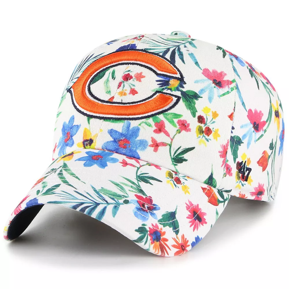 Women's '47 White Chicago Bears Highgrove Clean Up Adjustable Hat 2 Women's '47 White Chicago Bears Highgrove Clean Up Adjustable Hat - Image 2